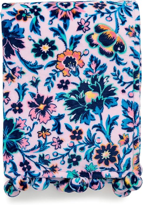 Vera Bradley Women's Disney Fleece Plush Throw Blanket