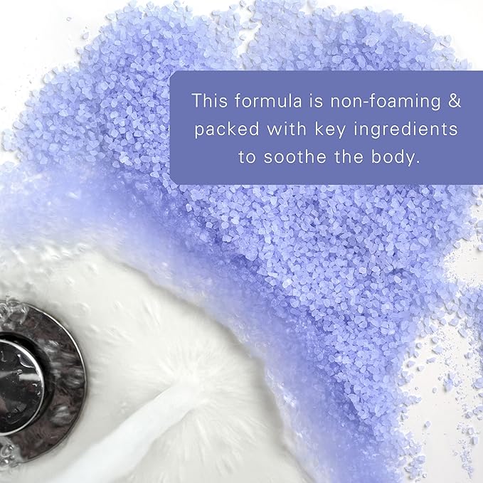 Village Naturals Therapy, Comfort Concentrated Mineral Bath Soak, Blueberry Citrus, 2 Oz, Pack of 12