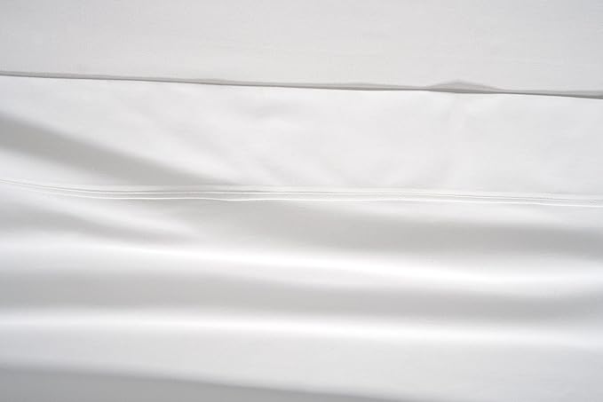 LANE LINEN King Size Sheets Set – 450 Thread Count Long-Staple 100% Cotton Sheets, Naturally Cool & Durable for Everyday Use, 15" Deep Pocket Fitted Sheet with All-Around Elastic for Snug Fit – White