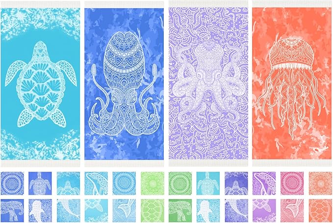 Thin Turkish Beach Towel Lightweight Quick Dry Absorbent Cotton Bathroom Bath Pool Swim Towels Extra Large Oversized Sand Free Beach Accessories Essentials Cloud Gifts for Adult