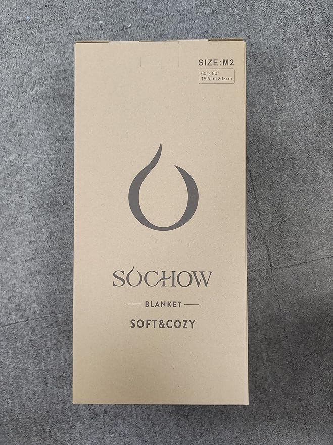 SOCHOW Sherpa Fleece Throw Blanket, Double-Sided Super Soft Luxurious Plush Blanket Twin Size 60 inchx80 inch, Green