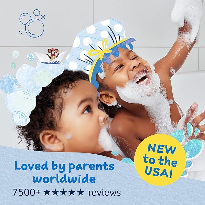 Childs Farm, Kids Bubble Bath for Dry, Sensitive Skin, Organic Tangerine, Gently Cleanses & Soothes, Vegan, Cruelty-Free, 16.9 fl oz