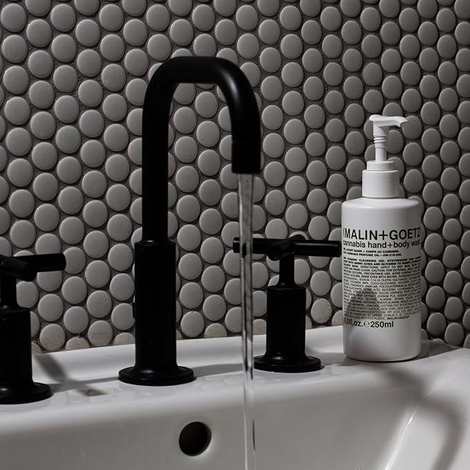 MALIN+GOETZ Cannabis Hand and Body Wash, White, 8.45 Fl Oz (Pack of 1)