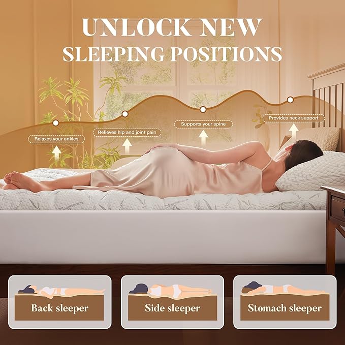 100% Waterproof King Size Mattress Topper, Thick Pillow Top Mattress Pad，Up to 21 Inch Deep Pocket,Soft Breathable Mattress Pad for Back Pain, Protector Cover(White)