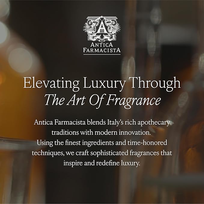 Antica Farmacista Three-Wick Candle - Decorative Home Candle - Long-Lasting & Premium Scented - Luxury Gift - Warm White, 25 oz