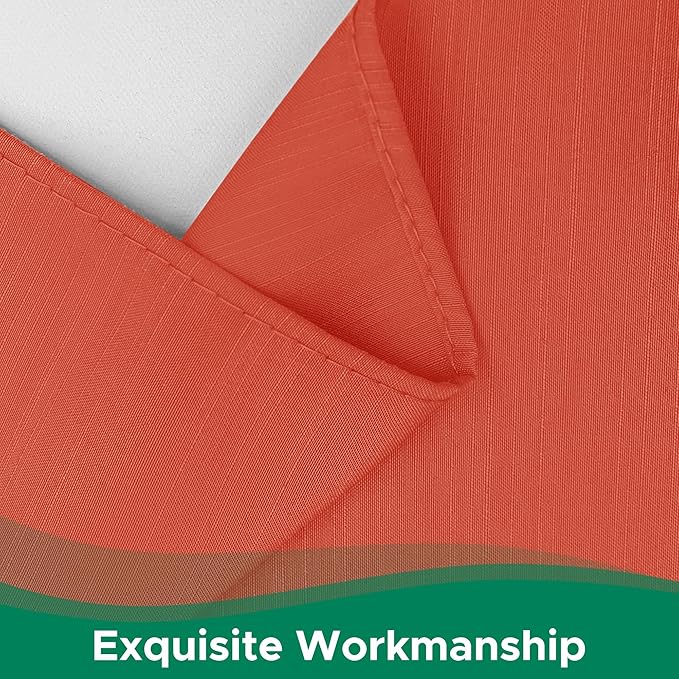 Biscaynebay Wrap Around Bed Skirts with Adjustable Belts for Twin & Twin XL Beds 15" Drop, Coral Elastic Dust Ruffles with Adjustable Belts Silky Luxrious Fabric Machine Washable