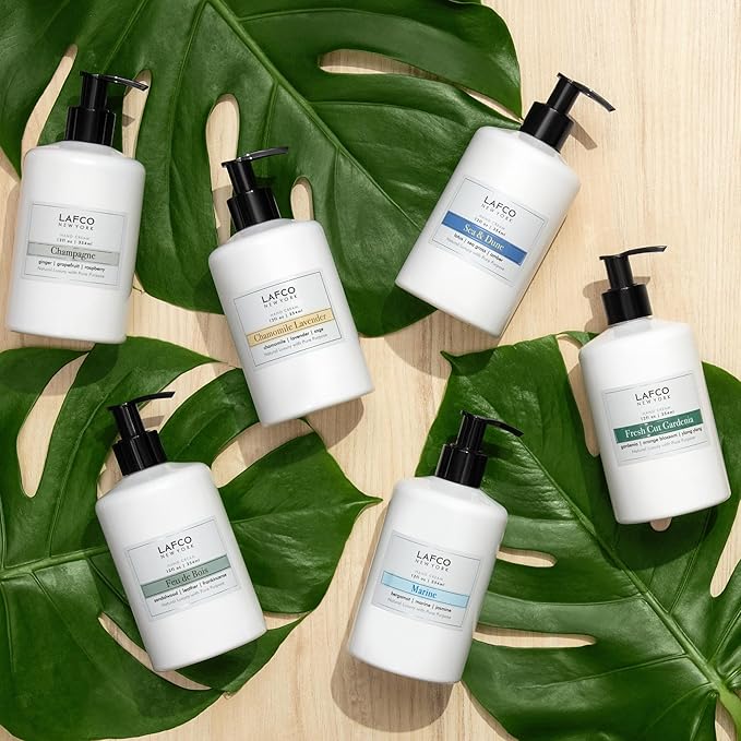 LAFCO New York Hand Cream, Feu de Bois - 12 oz - Restores & Repairs Skin - All Skin Types - Hypoallergenic, Synthetic Free & Cruelty Free - Made in Italy