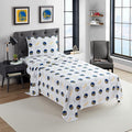 Officially Licensed Golden State Warriors NBA Twin Size Sheet Set – Soft Team Logo Bedding for Dorms, Bedrooms, Fan Caves & Game Day Style