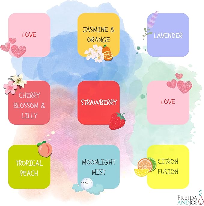 Happy Day Fizzers Aromatherapy 9 Pcs Large Bath Bomb Gift Set for Women – Relaxing Aromatherapy Home Spa Birthday Christmas Gifts for Mom (Happy Day Fizzer 2.0)
