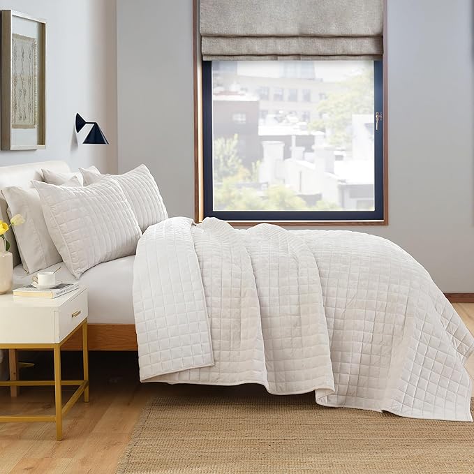 Secgo King Comforter Set for Bed - Velvet Quilts King Size, Black Bedspreads (98 * 106 Inch) with 2 Pillow Shams, Patchwork Reversible Lightweight Bedding