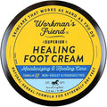 WORKMAN'S FRIEND Superior Healing Foot Cream - Intense Moisturizer - Heals Extremely Dry & Cracked Skin - 2.5 ounce