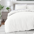 Bare Home Bedding Duvet Cover Extra Long Size - Premium 1800 Super Soft Collection - Lightweight, Cooling Duvet Cover - Soft Breathable Bedding (Twin/Twin XL, Cream)
