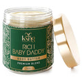 KXNG Cosmetics, Body Butter, Organic Skin Care for Men and Women, Body Moisturizer Lotions and Creams, Raw Shea Butter, Cocoa Butter, Mango, Coconut Oil, Hand, Foot, All Skin Types (Rich Baby Daddy)