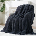 Super Fuzzy Soft Sherpa Fleece Weighted Blanket, 15 lbs Dual Sided Fluffy Heavy Weighted Blankets for Adults - No Bunching with Double Layers of Soft Inner Lining (60"x 80", 15 Pounds)