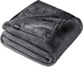 Bare Home Fleece Blanket - King Size - Ultra-Soft Lightweight for Bed, Sofa, and Couch - Luxury Microplush - Cozy Warm Blanket (King, Forged Iron Grey)
