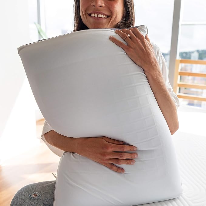 Perfect Cloud Dual Option Cooling Gel Pods Memory Foam Bed Pillow for Sleeping - 5.5-inch Breathable Medium-Loft (Standard)