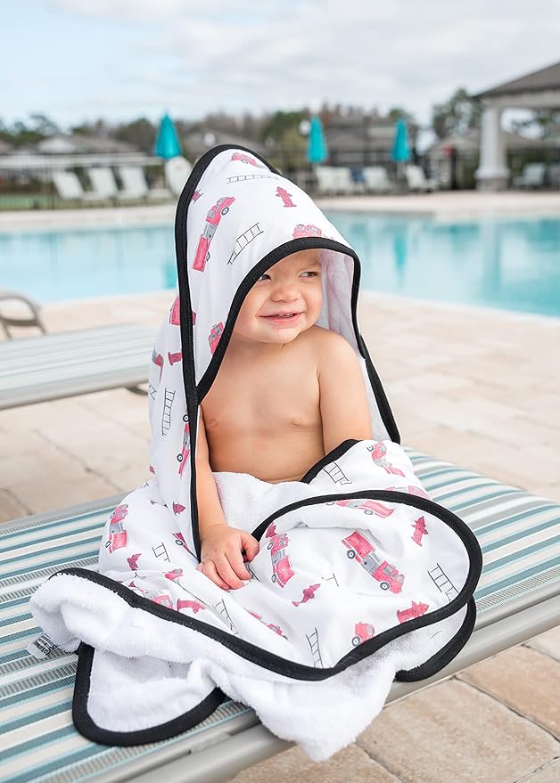 Copper Pearl Premium Knit Hooded Bath Towel Chief