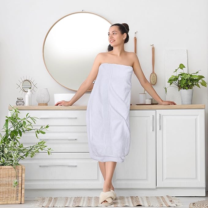 Utopia Towels Extra Large Bath Sheets 2 Pack, 35 by 70 Inches,100% Cotton Highly Absorbent & Quick Dry Bath Towel for Adults, Super Soft Towel, White