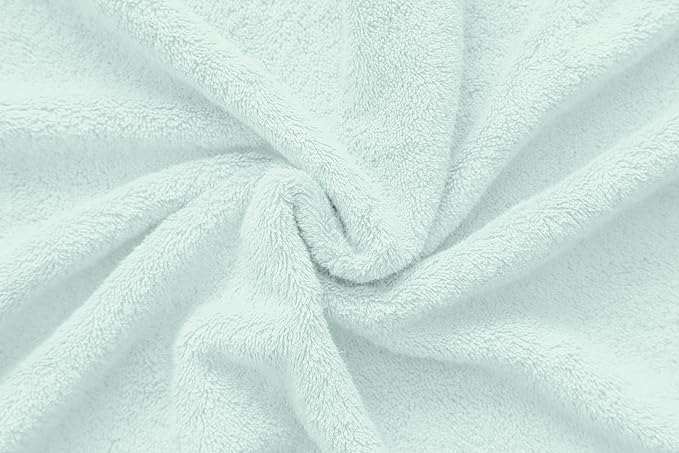 American Veteran Towel, 100% Cotton Turkish Bath Towels for Bathroom 4 Pack, 27x54 Extra Large Premium Soft Drying Bathroom Towels, Mint