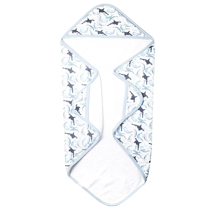 Copper Pearl Hooded Bath Towels Premium Knit/Terry Cloth Baby Towels with Hood, Pockets, and Cool Designs - Great to Gift and Make Bath Time Fun - Baby Bath Towel, Kai