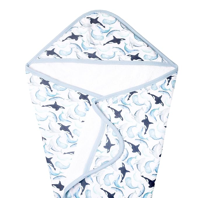 Copper Pearl Hooded Bath Towels Premium Knit/Terry Cloth Baby Towels with Hood, Pockets, and Cool Designs - Great to Gift and Make Bath Time Fun - Baby Bath Towel, Kai