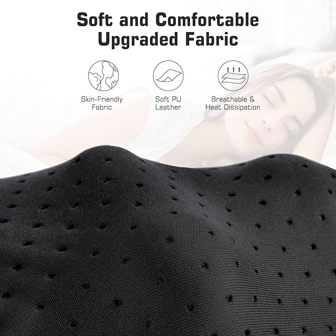 Shiatsu Neck and Back Massager with Heat, Electric Deep Tissue 4D Kneading Massage Pillow for Shoulder, Leg, Body Muscle Pain Relief - Best Gifts for Women Men Mom Dad
