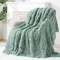 Super Fuzzy Soft Sherpa Fleece Weighted Blanket, 15 lbs Dual Sided Fluffy Heavy Weighted Blankets for Adults - No Bunching with Double Layers of Soft Inner Lining (48"x 72", 15 Pounds)