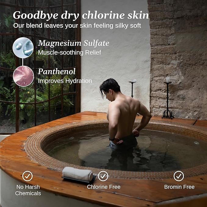 Relax Spa & Bath, Epsom & Dead Sea Salts, Aromatherapy Bath Salts for Hot Tub, Bath, or Spa, Infused with Magnesium, Muscle Therapy