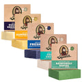 Dr. Squatch Natural Bar Soap for Men Variety Gift Set - Cold Process Soap No Harsh Chemicals - Rainforest Rapids, Coconut Castaway, Fresh Falls, Summer Citrus & Eucalyptus Greek Yogurt (5 oz, 5-Pack)
