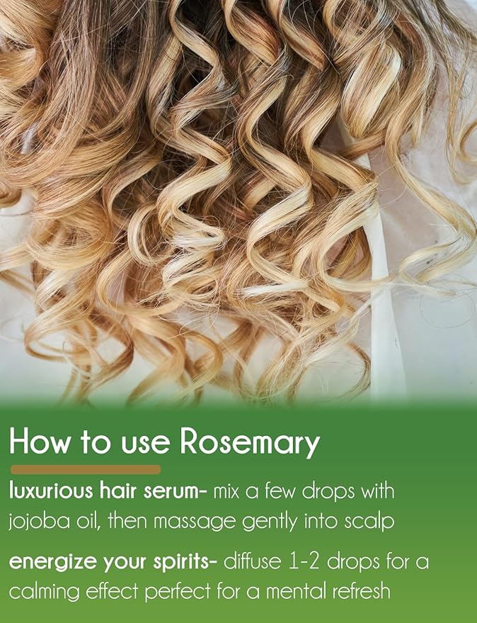 Rosemary Essential Oil - 1 Gallon - Plastic Jug - 100% Pure & Uncut - GreenHealth