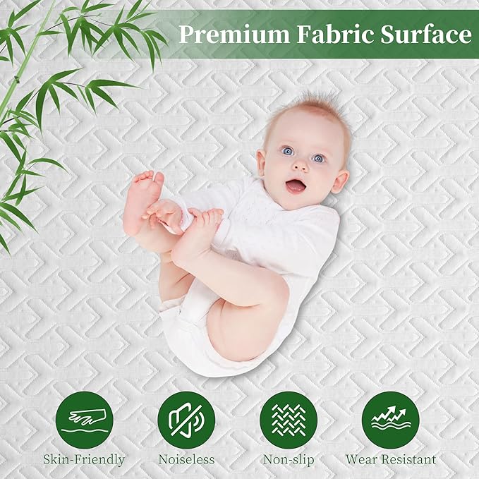 Premium Twin Size Mattress Protector Waterproof HN Cooling Bed Mattress Cover College Dorm Single Breathable 5D Air Fabric Fits Up 8-21 Pocket Vinyl Free Anti Slip and Wear-Resistant(3-in-1, Twin)