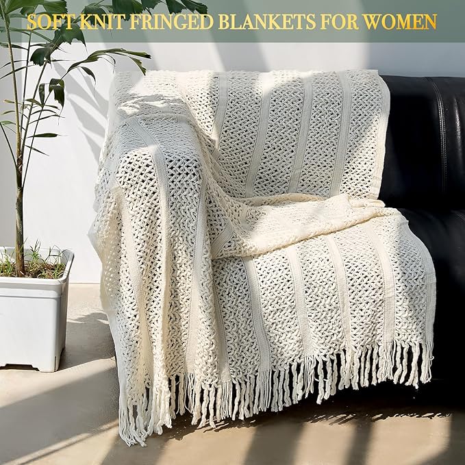 Get Well Soon Gifts for Women, Self Care Gift Baskets, Christmas Birthday Gifts for Women Spa Care Package, Thinking of You Sympathy Gift Box for Mom, Her, Friend, Sister, Wife (Ivory)