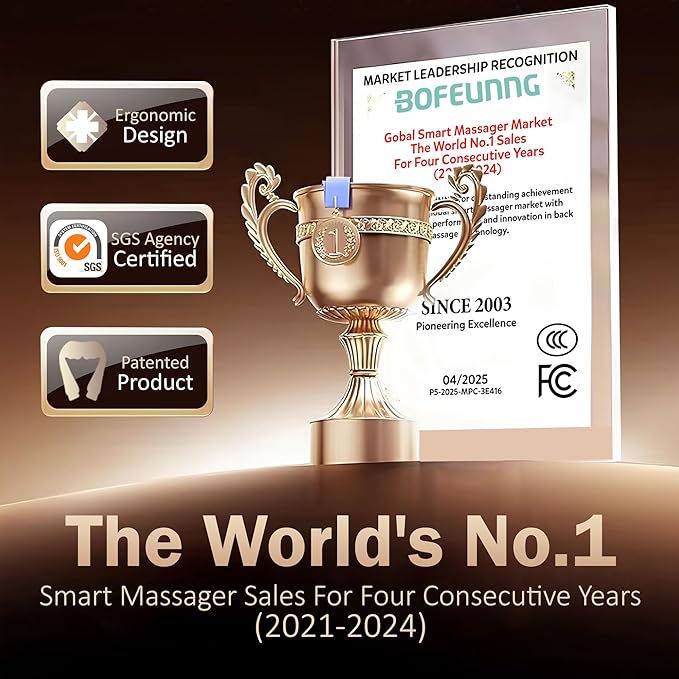 Shiatsu Neck and Back Massager for Pain Relief Deep Tissue, Neck and Shoulder Massager with Heat, Electric Kneading Back Massage for Muscle, Waist, Leg and Foot, Best Gift for Women Men Mom Dad