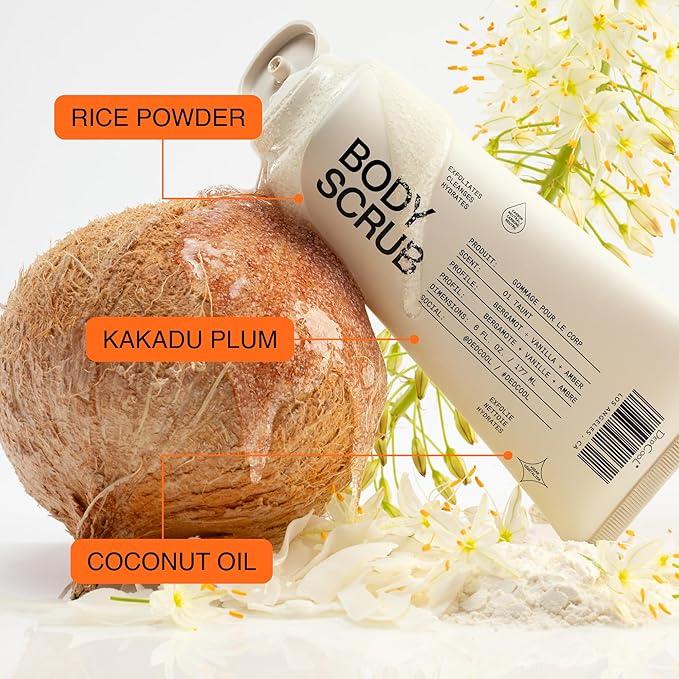 Dedcool Body Scrub Mini 2OZ Taunt – Gentle Exfoliating Formula with Rice Powder, Kakadu Plum & Coconut Oil