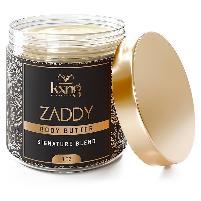 KXNG Shea Butter Body Cream, Luxurious Hydrating Body Butter, Intense Moisturizer for Dry Skin, Perfect for Men & Women, Cruelty-Free