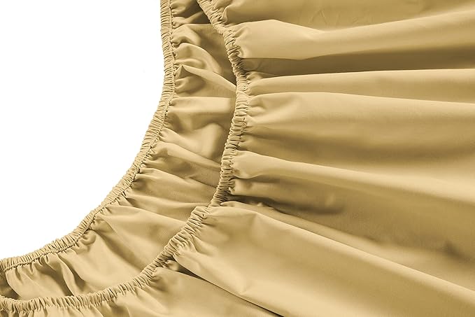 LANE LINEN King Sheet Set – 450 Thread Count Long-Staple 100% Cotton King Size Sheet Set, Sustainably Produced & Oeko-Tex Certified, Soft Silky Sateen Finish, 15" Deep Pocket Fitted Sheet – Cocoon