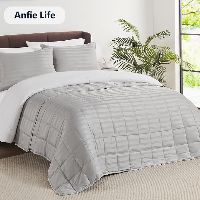 Weighted Blanket Kids (36"x48" 3lbs),Ultra Soft and Cozy Cooling Weighted Blanket Kids,Heavy Blanket with Machine Washable Soft Blanket, Light Grey
