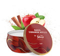 Febreze Scented Candle, Baked Cinnamon Apples Scent, 11 oz 4 Wick Candle, Single Pack