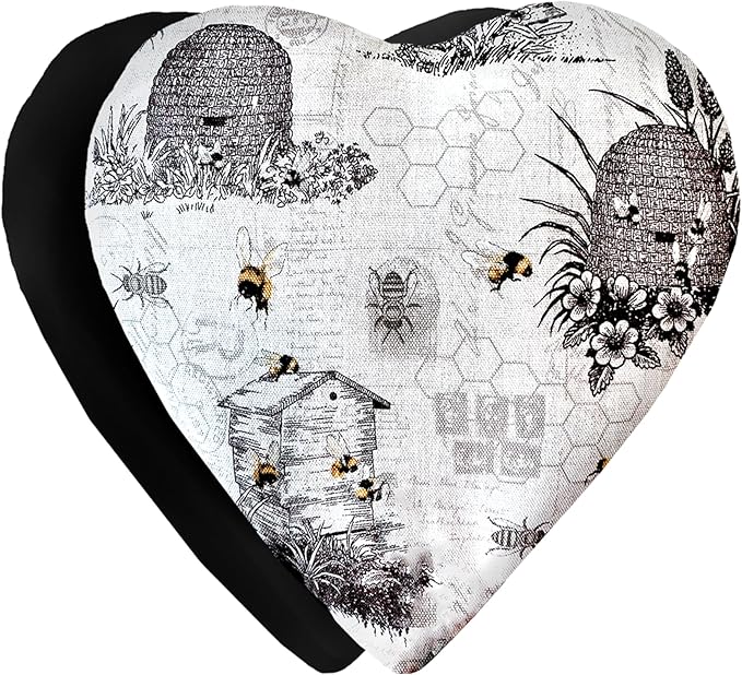 Heat Pack - Handmade Microwavable Heating Pads - Unique Microwave Heating Pad for Rapid Pain Relief & Comfort - Suitable for The Neck, Stomach Cramps & More - Heat Wrap or Hot Compress Neck