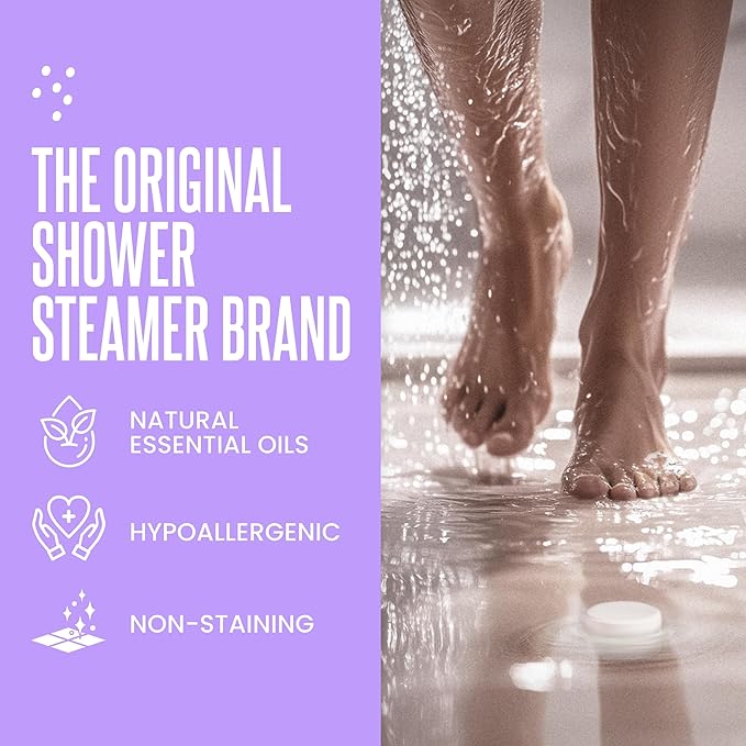 Cleverfy Shower Steamers Aromatherapy – Stocking Stuffers for Teen Girls, Women and Wife – Christmas Gifts for Teens and Women – White Elephant Gifts for Adults – 18 Tablets