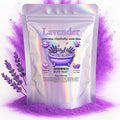 Purple Lavender Shimmer Bath Bomb in A Bag - Handmade Scented Bath Bombs for Women,Kids and Men - Bulk Bathbomb Fizzies Perfect for Boys and Girls All Ages (Large, Purple)
