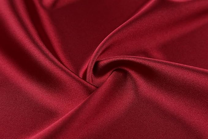 Women's Plus Size Satin Robes Plus Size Silky Kimonos Robes Sleepwear,Short