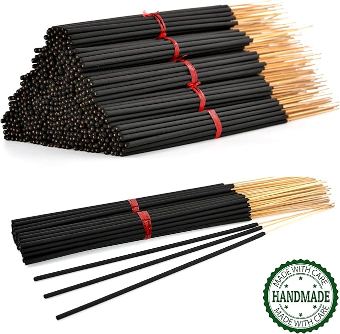 Dragons Blood Exotic Incense Sticks Jumbo 19 Inch Long - Bulk 1 Bundle 27 to 30 Sticks - Natural 19" Extra Large with A Smooth Aroma That Burns for 3 to 4 Hours Each.