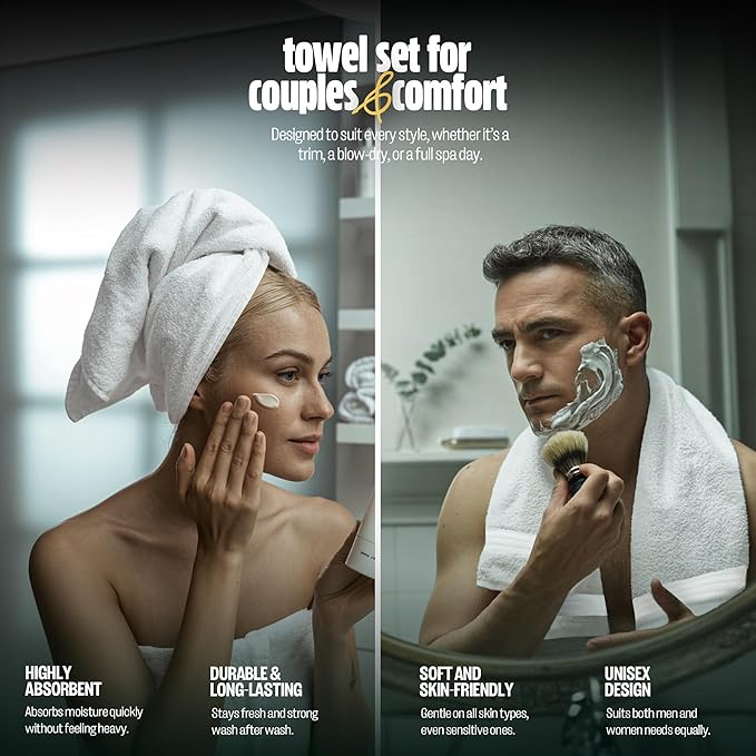 Pearl Linens Pack of 24 100% Cotton Hand Towels, Salon Towels for Spa, Gym and Bathroom Use, Hair Towels in Bulk, Soft, Absorbent, Quick Dry & Machine Washable, 16x27 inches, White