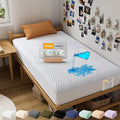 OhGeni 100% Waterproof Mattress Protector, Twin Size Mattress Pad, Fits 6"-20" Mattresses with Deep Pocket, Cooling, Breathable Fitted Sheets, Soft Bed Cover, Noiseless, Machine Washable