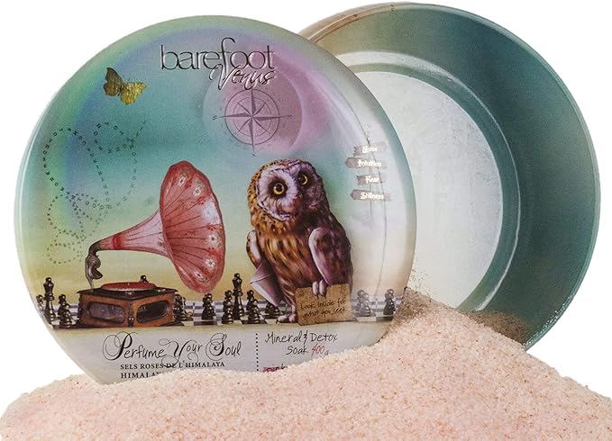 Barefoot Venus Himalayan Pink Salts Mineral & Detox Bath Soak (Pink Pepper, 400 Grams)