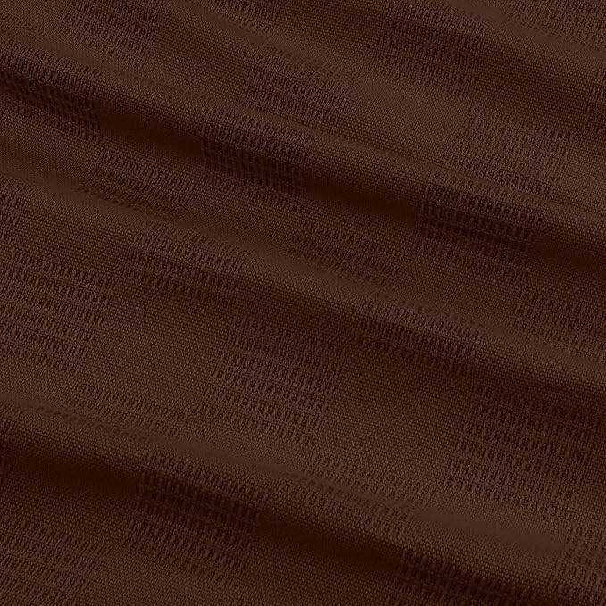 Utopia Bedding Brown 100% Cotton Blanket [Twin Size - 90x72 Inch] 350GSM Lightweight, Soft and Breathable Thermal Blanket for All Seasons