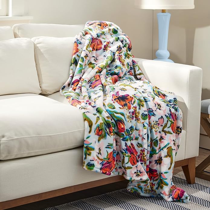Vera Bradley Women's Disney Fleece Plush Throw Blanket