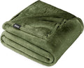 Bare Home Fleece Blanket - King Size - Ultra-Soft Lightweight for Bed, Sofa, and Couch - Luxury Microplush - Cozy Warm Blanket (King, Cypress)