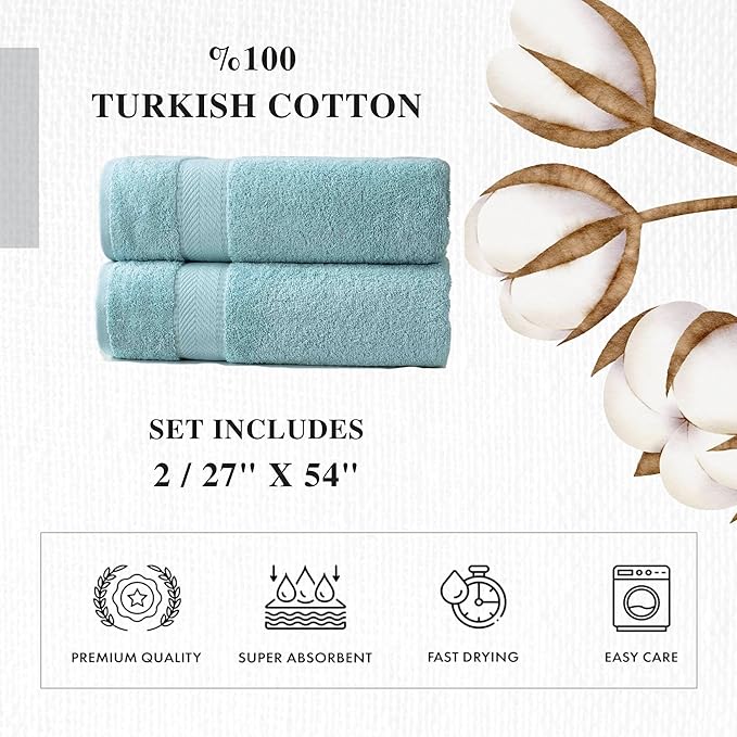Personalized Towels - Customized Turkish Cotton Towel Set, Monogrammed Towels with Initials, Name & Embroidery, Idea for Weddings, Bridal Showers, Anniversaries, Housewarming, New Home